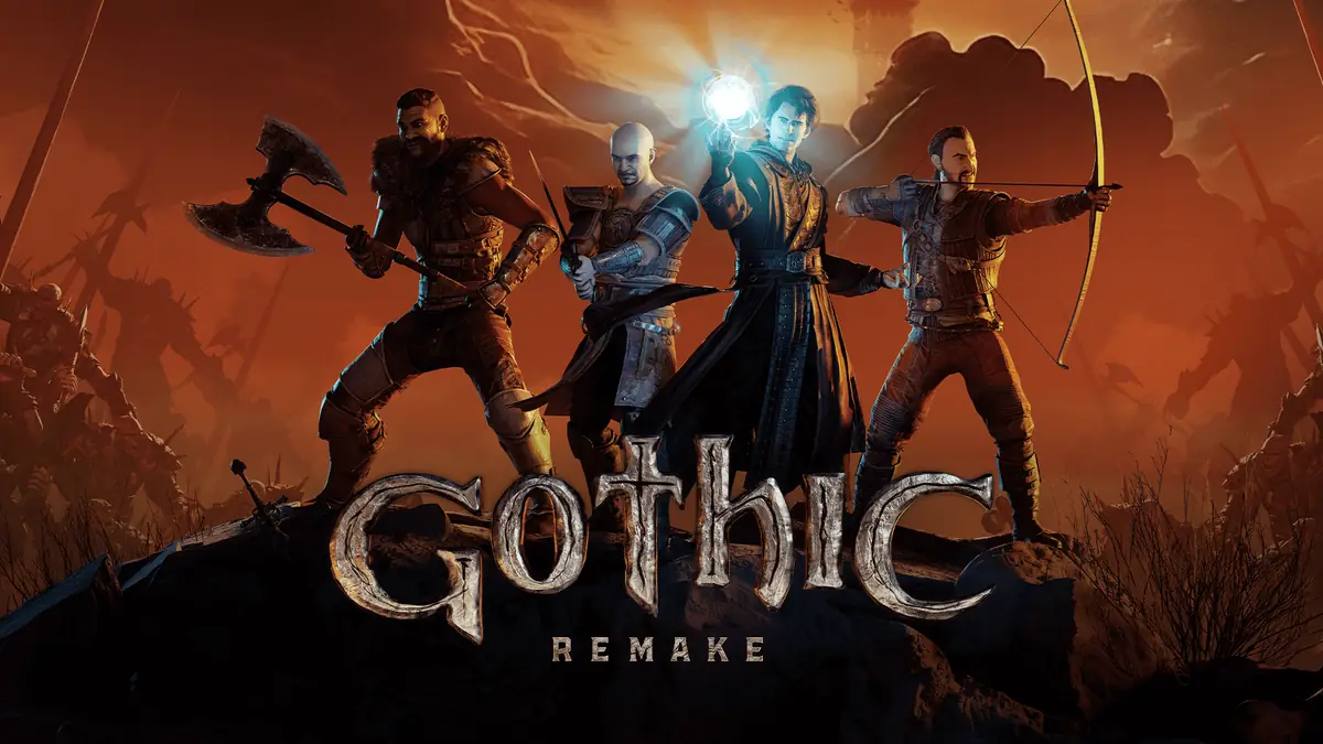 Official Gothic 1 Remake key art for Gothic1Remake